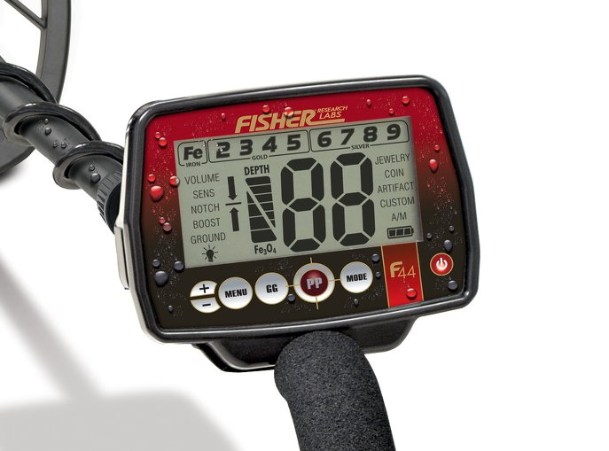 Metalldetektor Fisher F44 wireless 